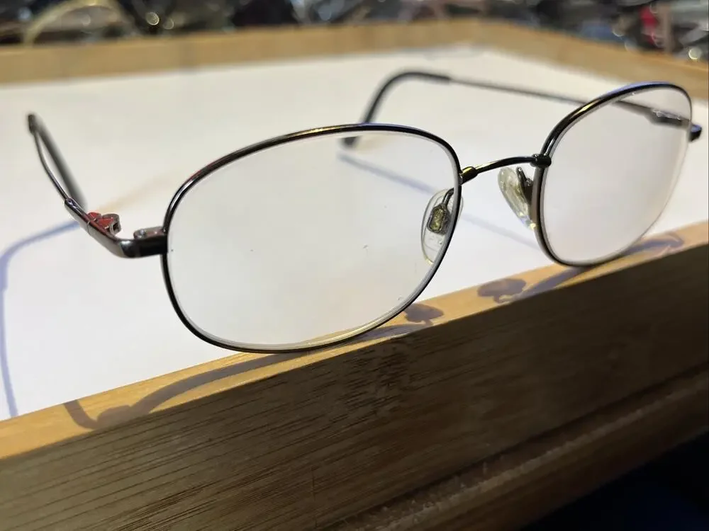 Montreaux Cubed MEDIAN BROWN 54-20-145 Metal Full Rim Eyeglasses Frames Only